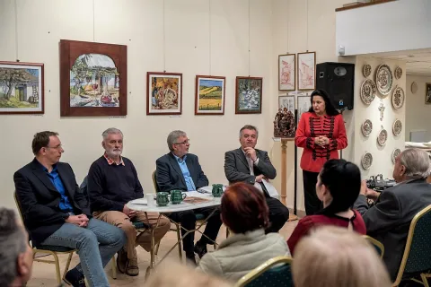 Trianoni Szemle 2017 1 - 2 szám lapbemutató est -  Józsa Judit Galéria 2017. október 19